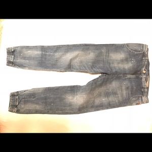 Urban Outfitters blue jean joggers